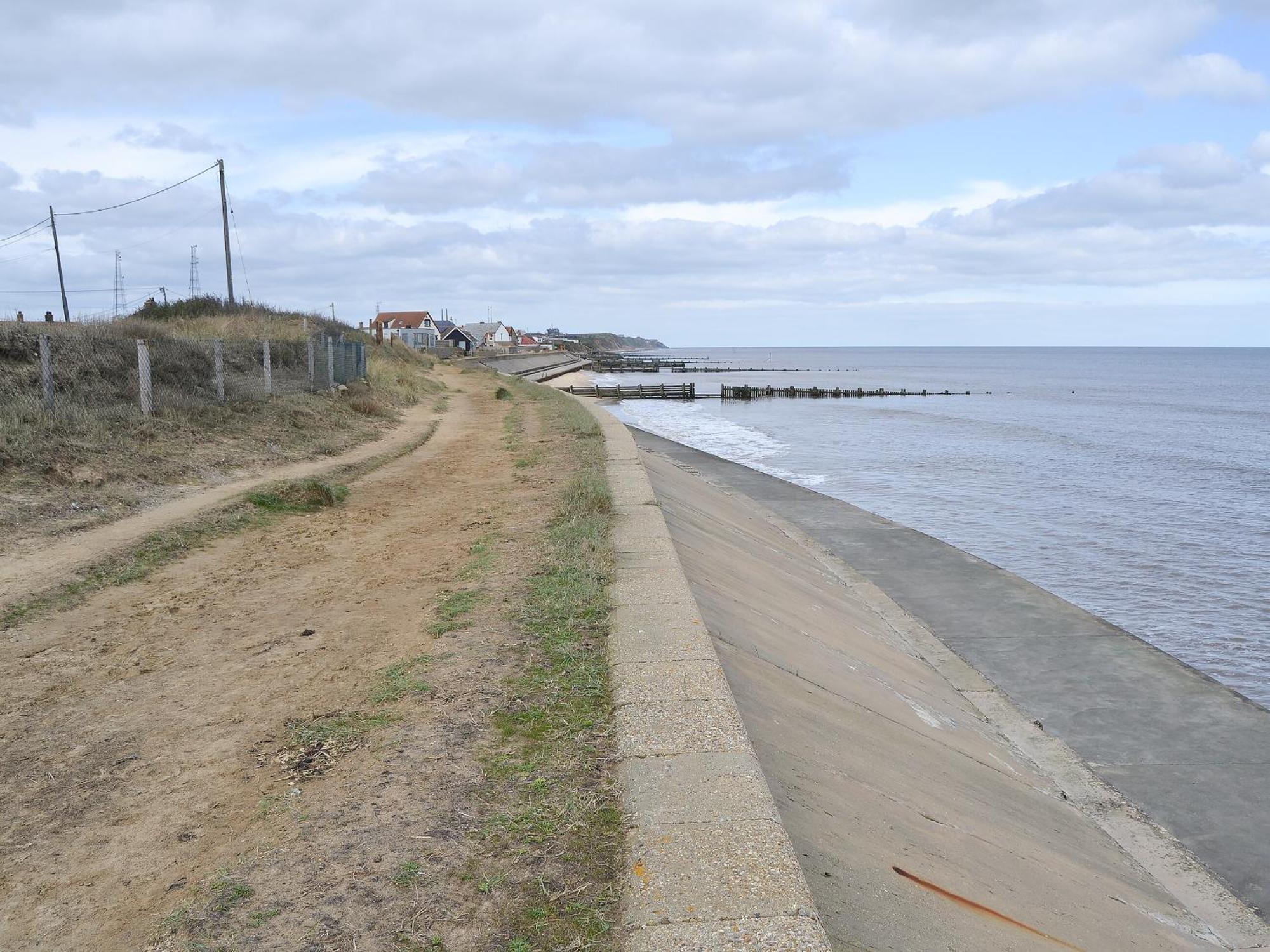 Rosemarys Sea View Villa Bacton  Bagian luar foto
